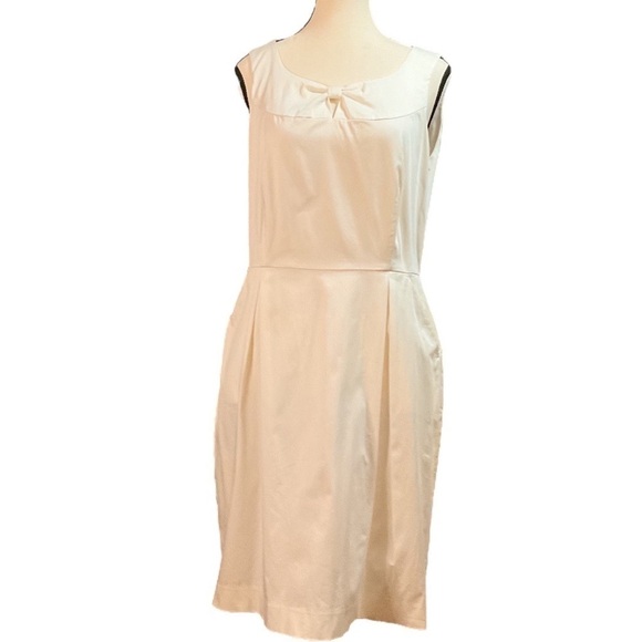 Armani JEANS ivory white stretch cotton knot detail neckline,exposed zip… - Picture 7 of 14